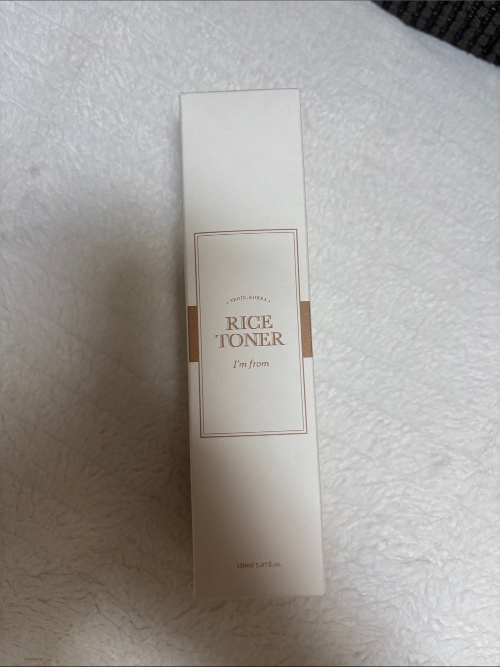 I'm From Rice Toner 5.07oz full size - brand new in sealed box